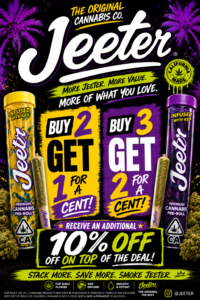 Jetters Buy 2 Get 1 for 1 cent Buy 3 Get 2 for 1cent